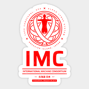 International Machine Consortium Red Sticker